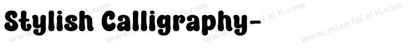 Stylish Calligraphy字体转换